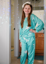 Star Print French Terry Set
