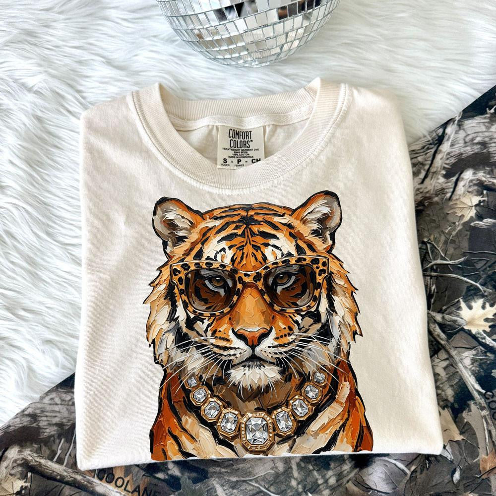 New Arrivals — glam tiger Comfort Colors graphic tee