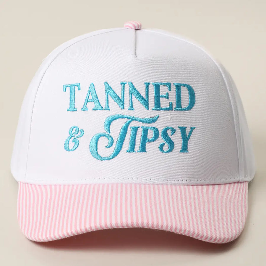 Striped Tanned & Tipsy Hat