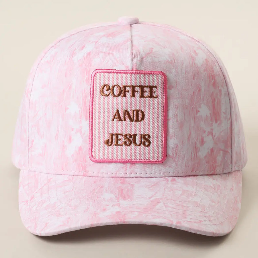 Pink Coffee And Jesus Hat