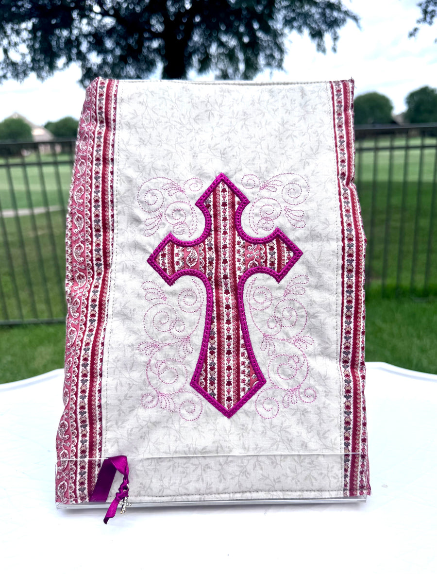 Custom Bible Cover - Red