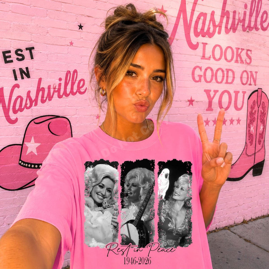 Dolly Comfort Colors Graphic Tee Short Sleeve