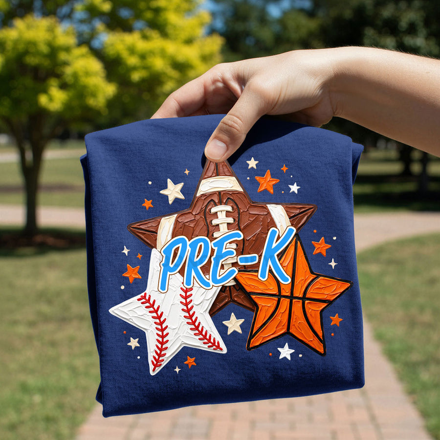 Pre-K Sports Stars Graphic Tee