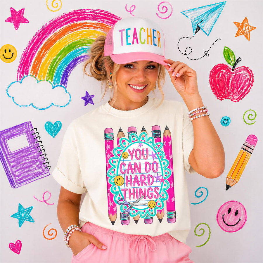 You Can Do Hard Things Graphic Tee