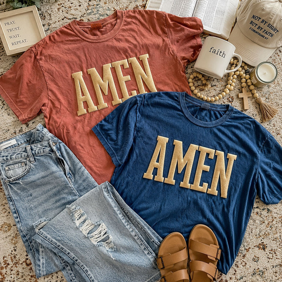 Amen Graphic Tee Short Sleeve