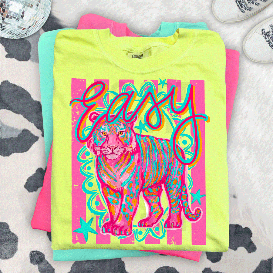 Easy Tiger Graphic Tee with Short Sleeves (Pre-Order)