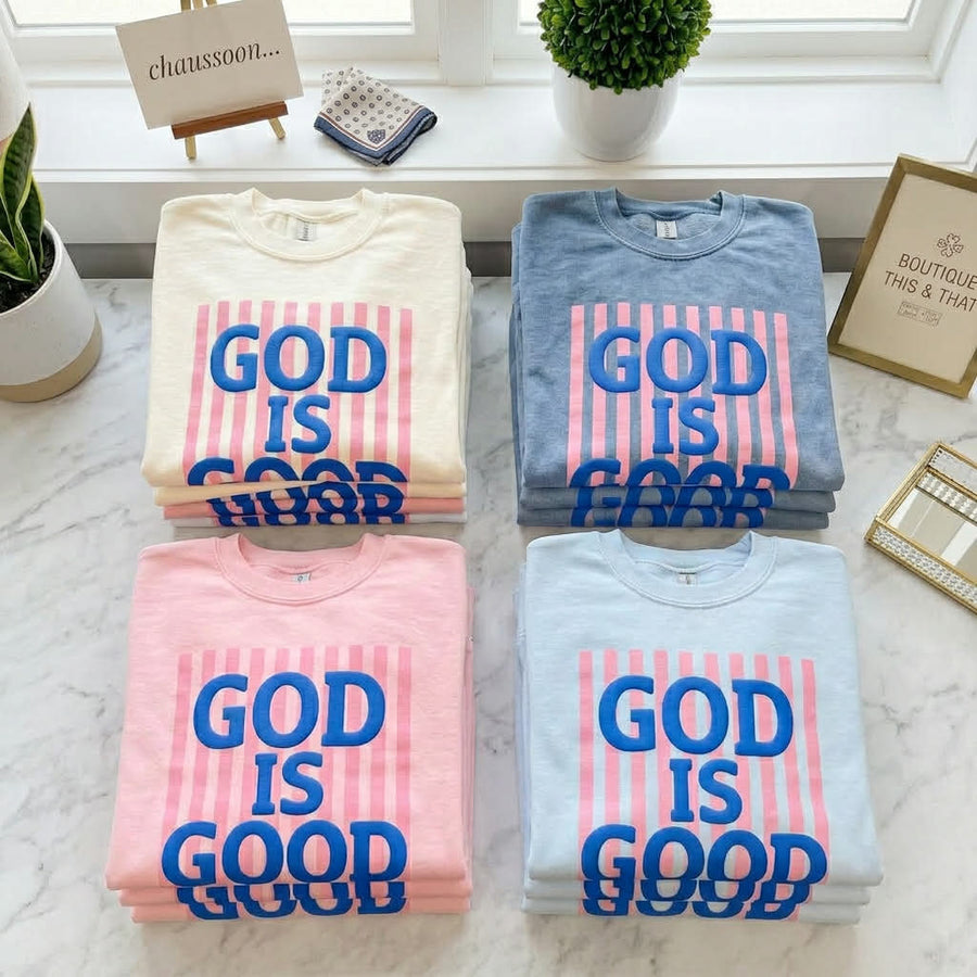 God Is Good Graphic Tee Short Sleeve
