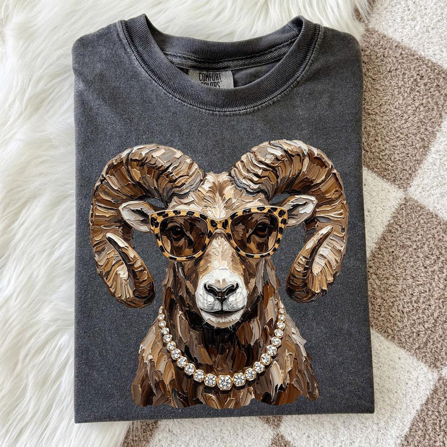 Glam Ram graphic tee