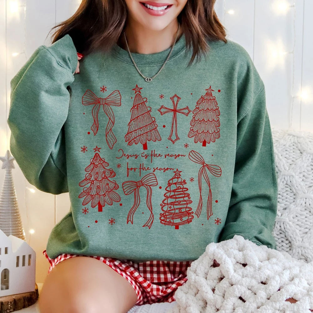 Jesus Is the Reason for the Season Christmas sweatshirt