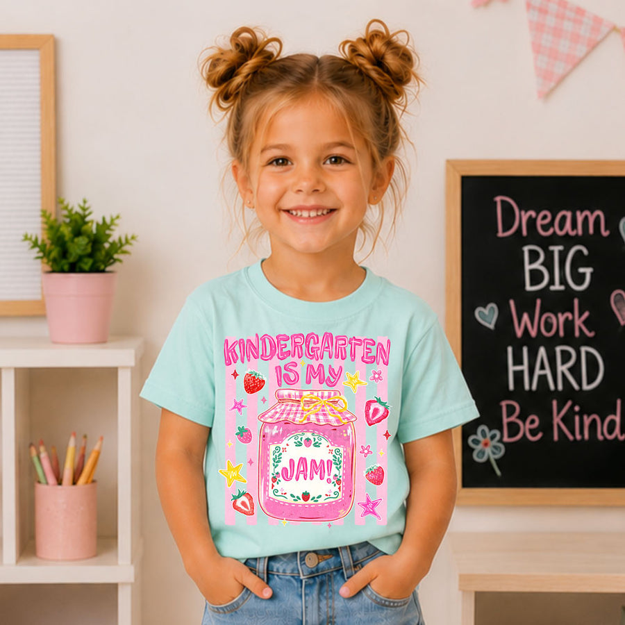 Kindergarten Is My Jam Graphic Tee