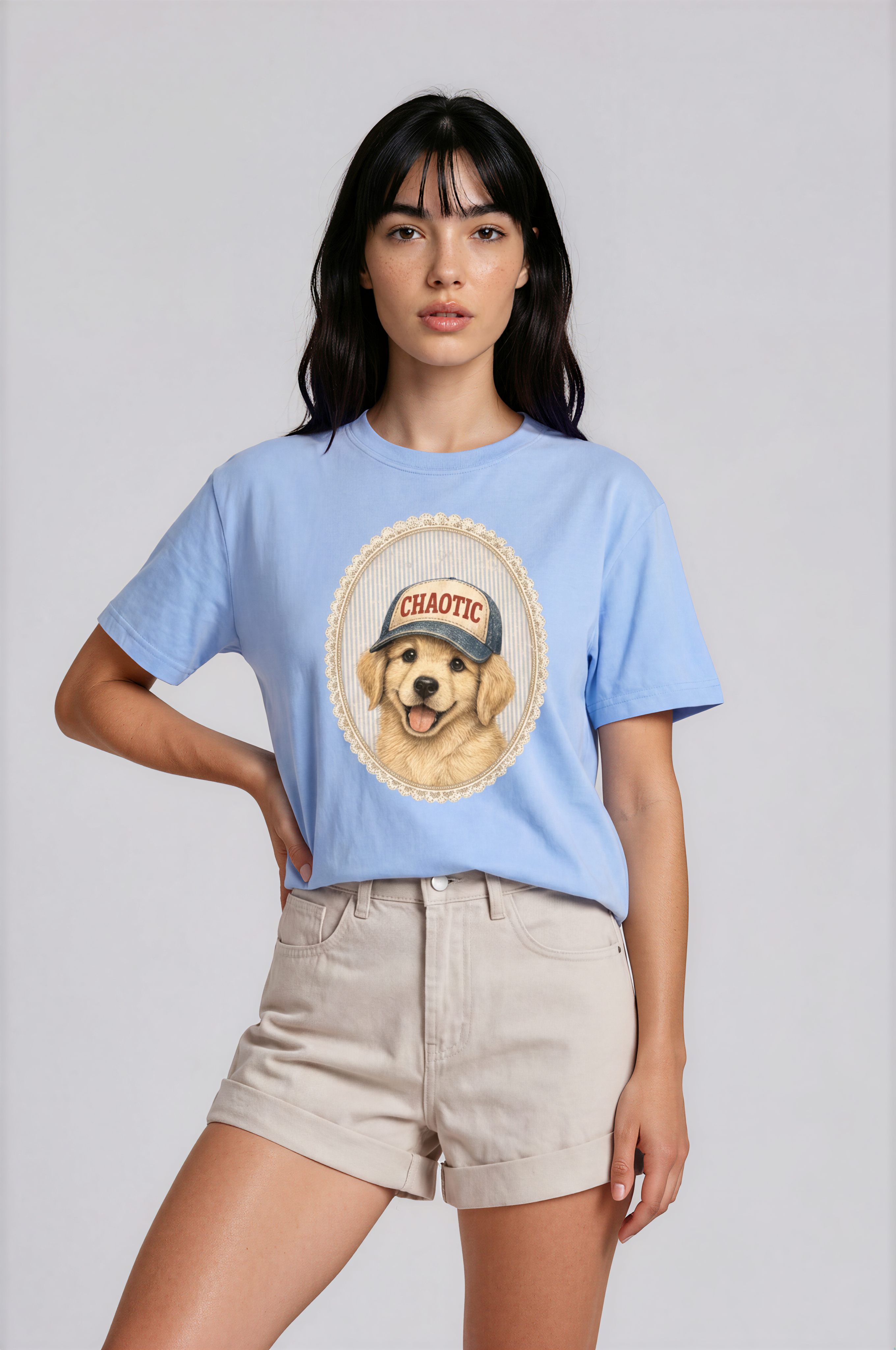 Chaotic Pup Graphic Tee Short Sleeve (Pre-Order)