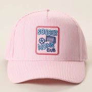 Soccer Moms Club Hat- Pink